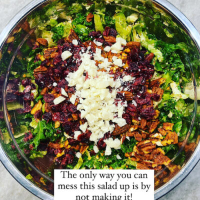 The Perfect Make Ahead Salad